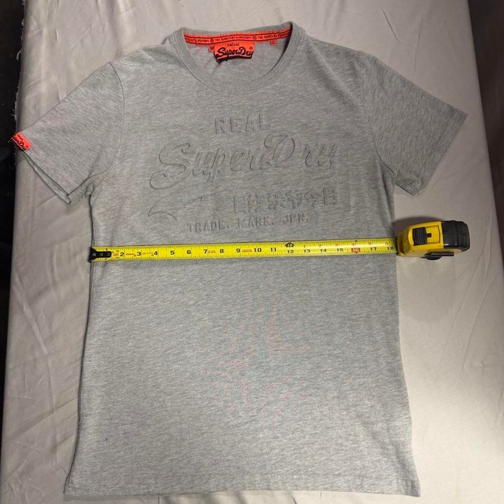 Superdry Raised Logo Graphic T-Shirt — Size Medium